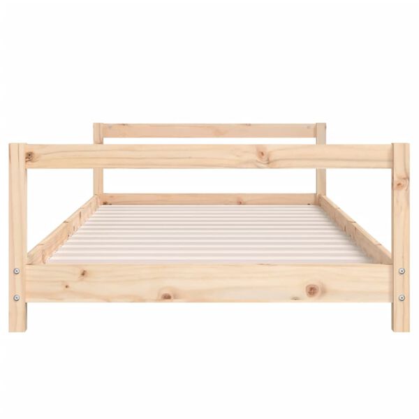 vidaXL Cadre de lit pour enfant 90x190 cm Bois de pin massif
