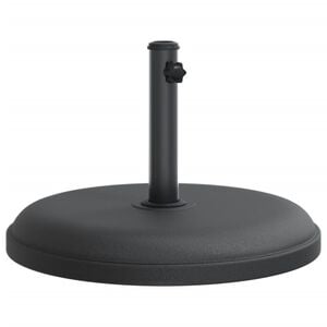 vidaXL Base de parasol pour m&acirc;ts &Oslash;32/35/38 mm 25 kg rond