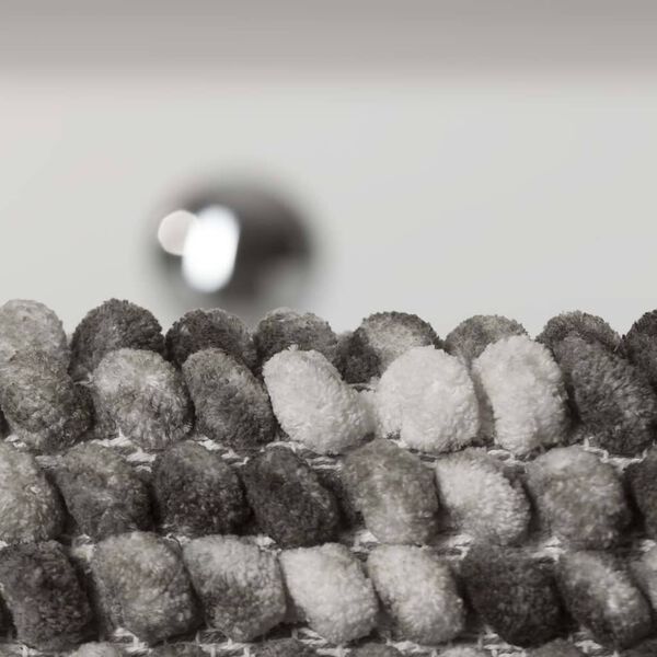 Sealskin Tapis de bain Vintage 50x80 cm Gris fonc&eacute; et blanc