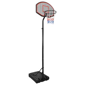 vidaXL Support de basket-ball Noir 282-352 cm Polyéthylène