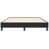vidaXL Cadre de lit sans matelas noir 160x210 cm velours