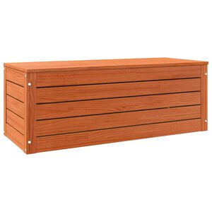 vidaXL Bo&icirc;te de rangement avec stockage Cire marron 89 x 36,5 x 33 cm