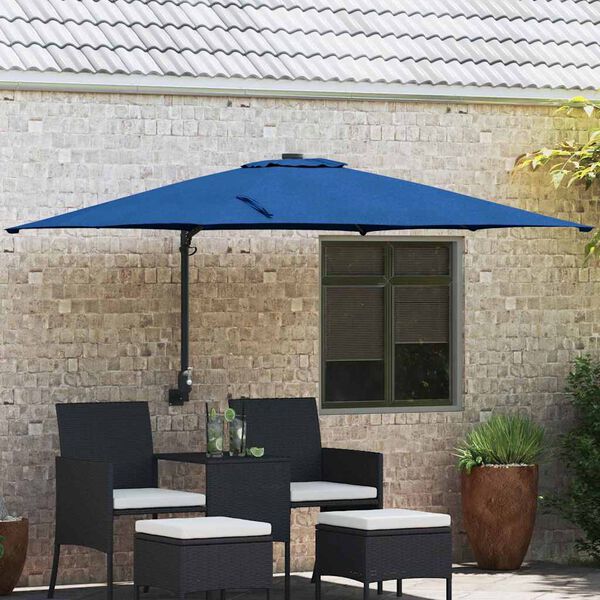 vidaXL Parasol de jardin Azur 248,5 x 247,5 x 160 cm