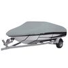 vidaXL Housse de bateau Gris 830x370x40 cm