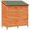 vidaXL Abri de jardin Marron 106 x 56 x 113,5 cm Bois de Sapin Massif