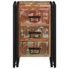 vidaXL Cabinet de chevet 40 x 35 x 50 cm bois de récupération massif