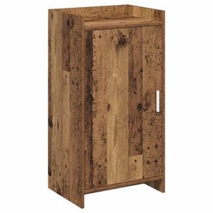 vidaXL Cabinet &agrave; chaussures avec stockage Bois ancien 48 x 36 x 92 cm