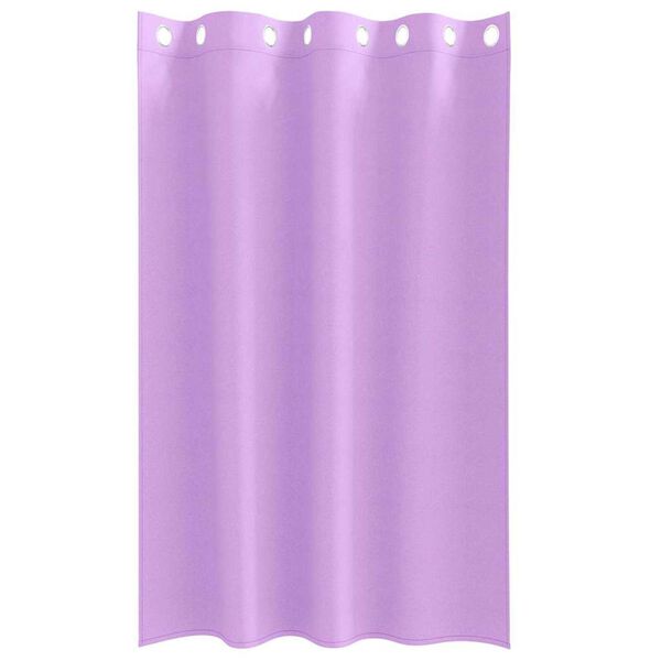 vidaXL Rideaux occultants avec anneaux 2 pcs Violet 175 x 140 cm