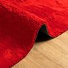 vidaXL Tapis HUARTE &agrave; poils courts doux et lavable rouge 160x160 cm