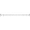 vidaXL Cl&ocirc;ture en treillis m&eacute;tallique et ancrage anthracite 1,4x25 m