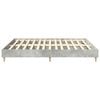 vidaXL Cadre de lit sans matelas gris b&eacute;ton 160x200 cm bois ing&eacute;nierie