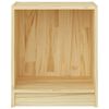 vidaXL Table de chevet 35,5x33,5x41,5 cm bois de pin massif