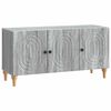 vidaXL Meuble TV Sonoma gris 99 x 34,5 x 50 cm Bois d'ing&eacute;nierie