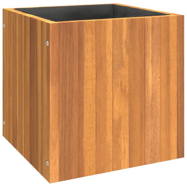 vidaXL Jardini&egrave;re 35x35x35 cm bois massif d'acacia