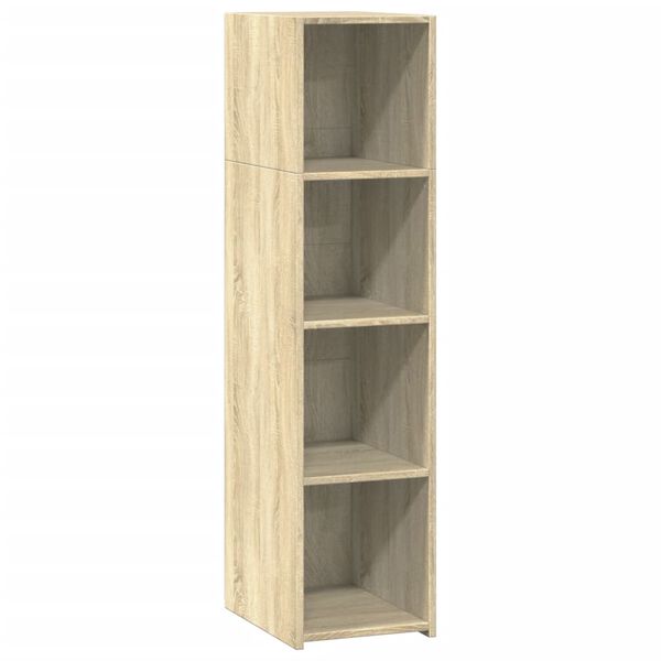 vidaXL Buffet ch&ecirc;ne sonoma 30x41x124 cm bois d'ing&eacute;nierie