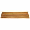 vidaXL Dessus de table 90x80x3,8 cm bord vivant bois massif manguier