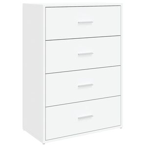 vidaXL Buffet blanc 60x31x84 cm bois d'ing&eacute;nierie