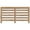 vidaXL Cache-radiateur ch&ecirc;ne artisanal 149x20x82 cm bois d'ing&eacute;nierie