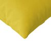 vidaXL Coussins de canapé 2 pcs Jaune 120 x 40 cm