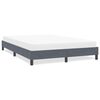 vidaXL Cadre de lit sans matelas gris fonc&eacute; 160x220 cm velours