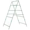 vidaXL Treillis de jardin pour plantes grimpantes forme de A acier