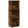 vidaXL Biblioth&egrave;que ch&ecirc;ne fum&eacute; 40x30x114 cm bois d'ing&eacute;nierie
