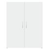 vidaXL Armoire de classement blanc 60x32x77,5 cm bois d'ingénierie