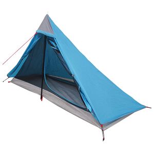 vidaXL Tente de randonn&eacute;e Bleu 222 x 85 x 125 cm