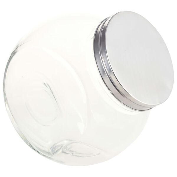 vidaXL Bonbonnières 6 pcs 19,5x13,5x19,5 cm 3000 ml