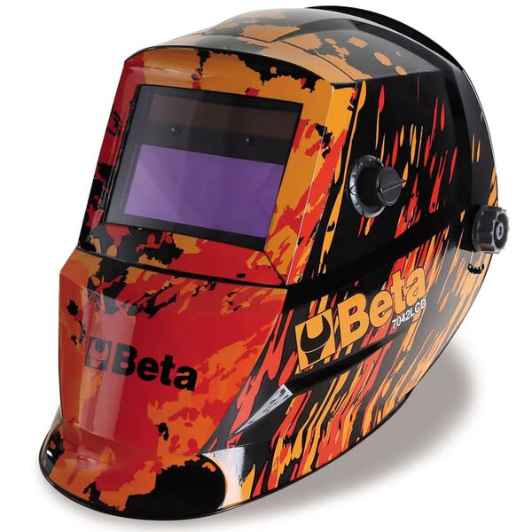 Beta Tools casque de soudage auto-obscurcissant LCD 7042LCD