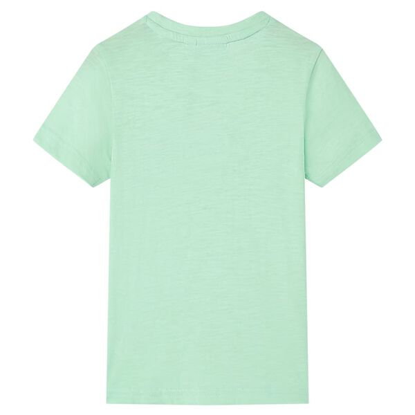 T-shirt pour enfants vert clair 104