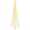 vidaXL Arbre de No&euml;l LED 485 cm 1632 LED Blanc chaud Fer Noir