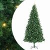 vidaXL Sapin de No&euml;l artificiel Vert 300 cm PVC, m&eacute;tal et plastique
