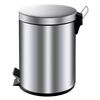 EKO Poubelle &agrave; p&eacute;dale Classic 5 L Argent&eacute; mat