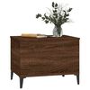vidaXL Table basse Chêne marron 60x44,5x45 cm Bois d'ingénierie