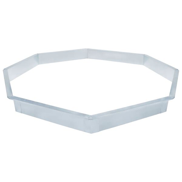 vidaXL Cl&ocirc;ture contre escargots Acier galvanis&eacute; 261x25 cm