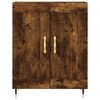 vidaXL Buffet ch&ecirc;ne fum&eacute; 69,5x34x90 cm bois d'ing&eacute;nierie