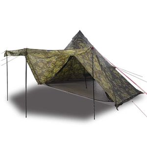 vidaXL Tente familiale tipi 8 personnes camouflage imperméable