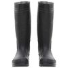 vidaXL Bottes de pluie noir taille 39 PVC