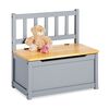 Pinolino Banc de rangement pour enfants Fenna Gris