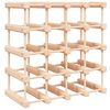vidaXL Casier &agrave; vin pour 20 bouteilles 46,5x23x46,5 cm pin massif