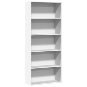 vidaXL Biblioth&egrave;que blanc 80x30x189 cm bois d'ing&eacute;nierie