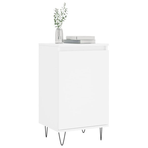 vidaXL Buffet blanc 40x35x70 cm bois d&rsquo;ing&eacute;nierie