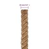 vidaXL Corde 100 % jute 20 mm 50 m