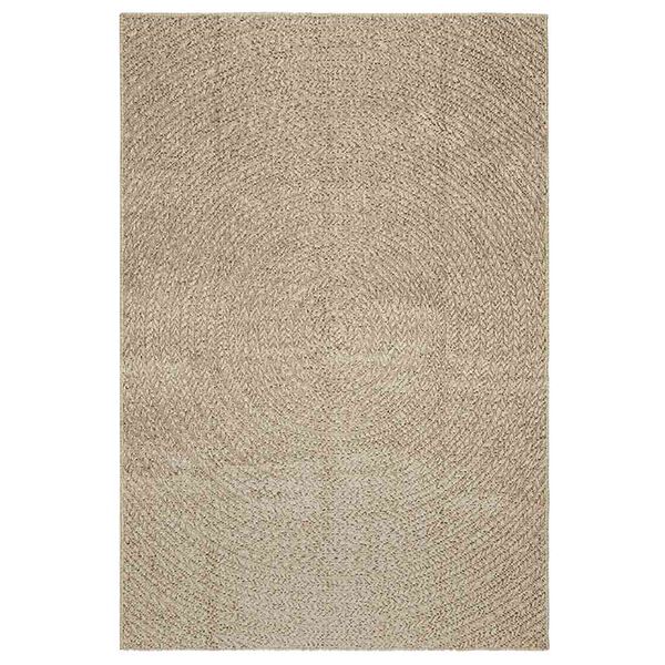 vidaXL Tapis ZIZUR beige 140x200 cm aspect de jute int&eacute;rieur ext&eacute;rieur