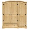 vidaXL Garde-robe Corona 151,5x52x170 cm bois de pin massif