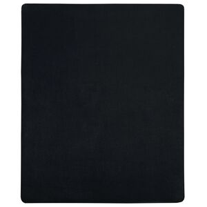 vidaXL Draps-housses Jersey 2 pcs Noir 160x200 cm Coton