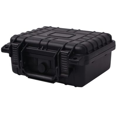 vidaXL Boîte de protection pour équipement 27 x 24,6 x 12,4 cm noir