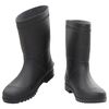 vidaXL Bottes de pluie noir taille 44 PVC