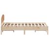 vidaXL Cadre de lit sans matelas 160x200 cm bois massif de pin